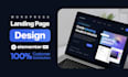 design high converting landing page in wordpress