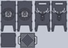 design custom dxf for sheet metal laser cutting and pdf drawing