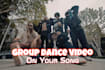 create group dance video on your music