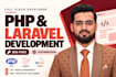 be your full stack web developer PHP laravel developer react js