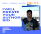 create a professional author bio to boost your credibility