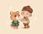 draw you as an animal crossing character