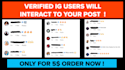bring verified instagram influencer to your post