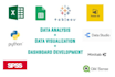 data cleaning and visualization in python, tableau, power bi, excel and alteryx