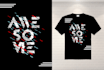 design graphic t shirt and typography t shirt