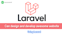 develop awesome web app with php, laravel