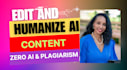 manually rewrite, humanize ai content, edit books, and proofread any document