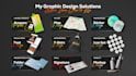 handle your custom graphic design project professionally