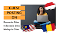 publish guest post on romania indonesia and malaysian sites