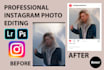 edit your instagram photos in lightroom