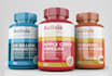 do supplement label design, bottle label design