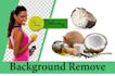 professionally remove background from image, cut out photos