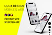 do web uiux design mobile uiux design app wireframe design and web wireframe