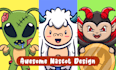 create a cute character mascot