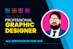 be your professional graphic designer for web or print