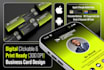 design clickable digital business card or physical card