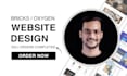 create a wordpress website design using oxygen or bricks builder