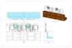 do technical drawing interior furniture design and 3d model