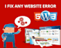 fix bugs in your websites