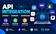 integrate rest apis, payment gateways, and thirdparty services