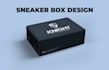 make a shoes or sneaker box design