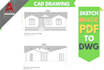 create or draft autocad side view
