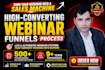setup webinar in everwebinar, webinarjam, gotowebinar, zoom or any other