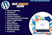 design wordpress membership website with learndash and lms
