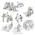 create hand drawn ink sketch and pencil illustration