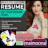 write your executive CV resume, and cover letter