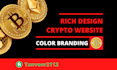 create crypto token website, crypto meme, or coin website