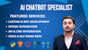 build custom ai ml solutions chatbots, saas apps, models