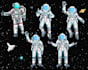 draw you a cool astronaut