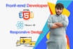 do front end web development