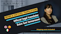 provide certified sworn translation english spanish italian