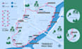 design a custom map infographic
