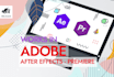 create any video project in adobe after effects and premiere