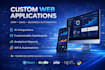 create a custom web application