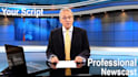 produce a breaking news cast style video