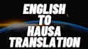 translate english to hausa vice versa