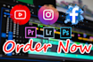 do creative video editing professionally