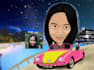 make a digital caricature painting