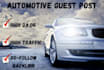 publish automotive guest post backlinks on high da dr site