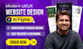do figma website design and website UI UX design