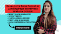create salesfunnel responsive wordpress website landing page