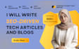 write compelling SEO tech articles to boost your business