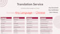 translate any language to chinese