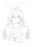 sketch characters into anime style