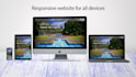 make responsive landing webpages, SEO optimization,hosting supports