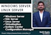 configure and troubleshoot windows server, linux server